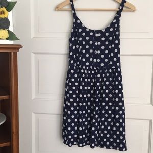 polka dot sundress w/pockets!